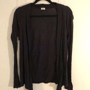 Splendid Black Drapey Cardigan